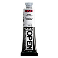 GOLDEN OPEN Slow-Drying Acrylic Paint, 59 ml – 7450 Alizarin Crimson Hue