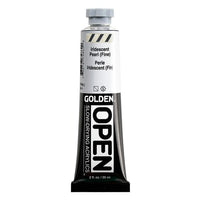 GOLDEN OPEN Slow-Drying Iridescent Acrylic Paint 59 ml – 7486 Pearl Fine