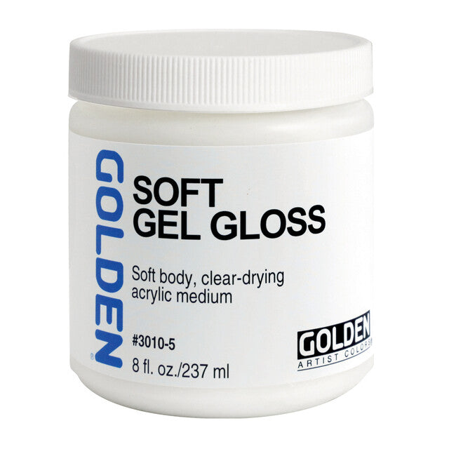 GOLDEN Soft Gel Gloss Acrylic Medium
