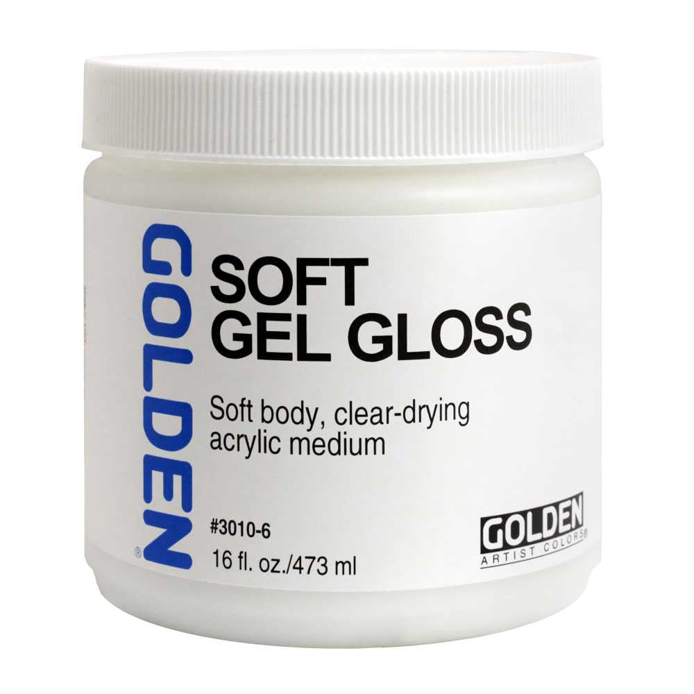 GOLDEN Soft Gel Gloss Gloss Acrylic Gel