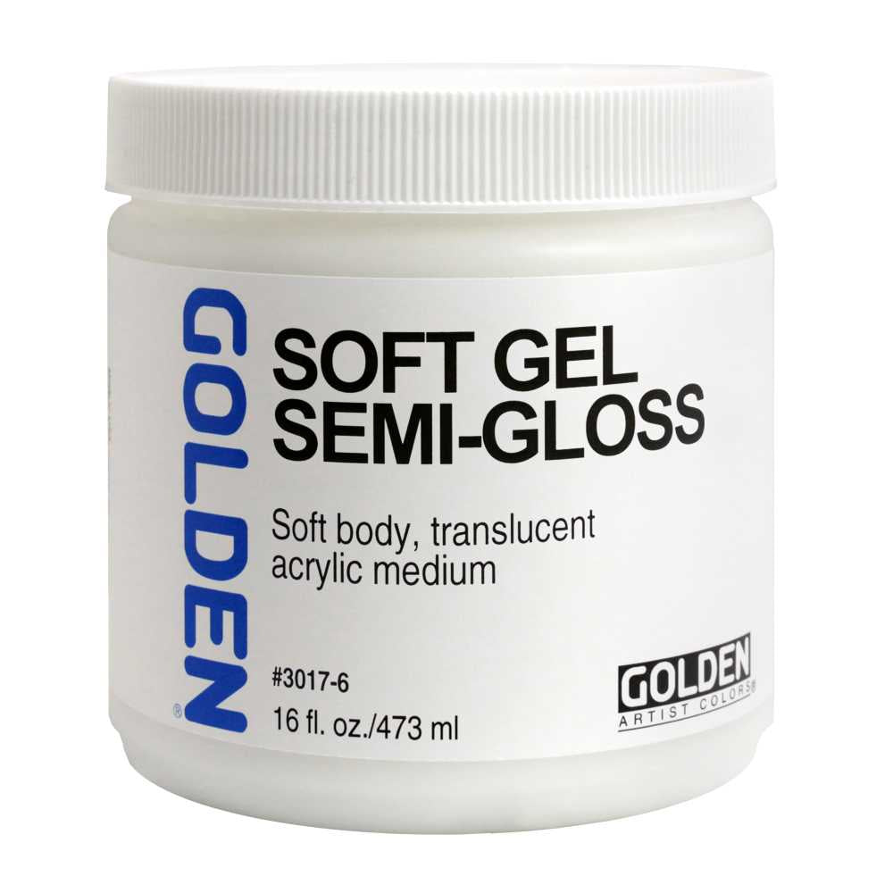 GOLDEN Soft Gel Semi-Gloss acrylic medium