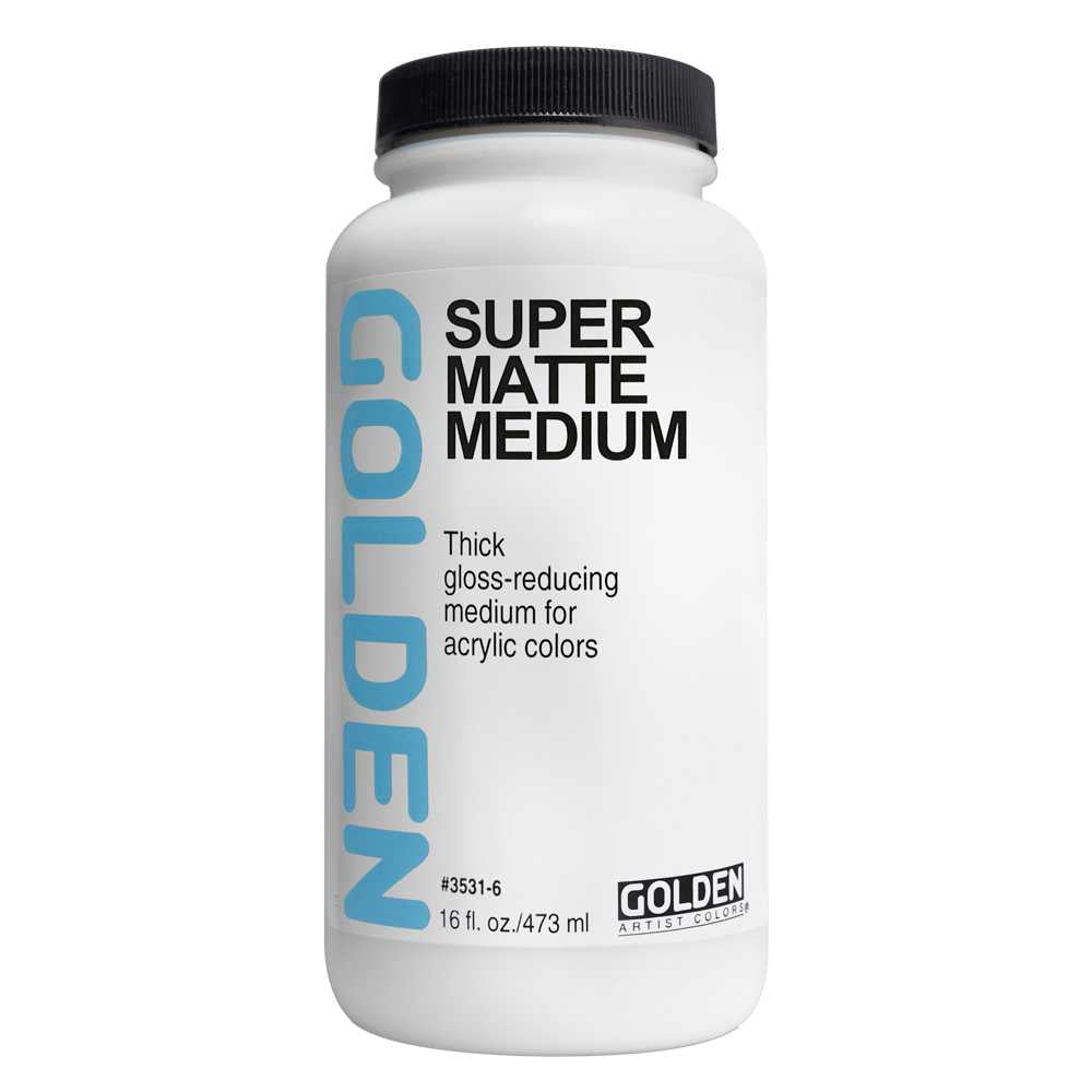 GOLDEN Super Matte Medium Extra Matte Acrylic Medium