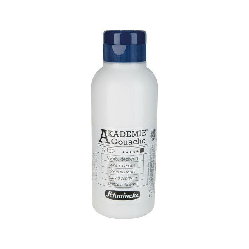 Gouache Paint Schmincke AKADEMIE 250 ml – 100 White, opaque