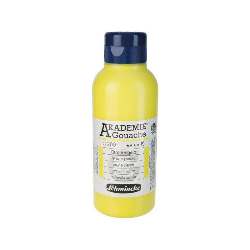 Gouache Paint Schmincke AKADEMIE 250 ml – 200 Lemon yellow