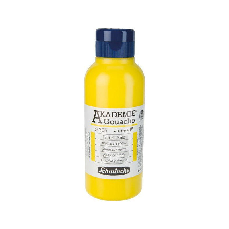 Gouache Paint Schmincke AKADEMIE 250 ml – 205 Primary yellow