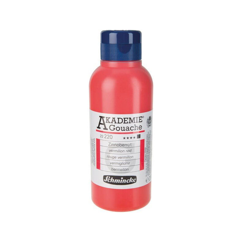 Gouache Paint Schmincke AKADEMIE 250 ml – 220 Vermilion red