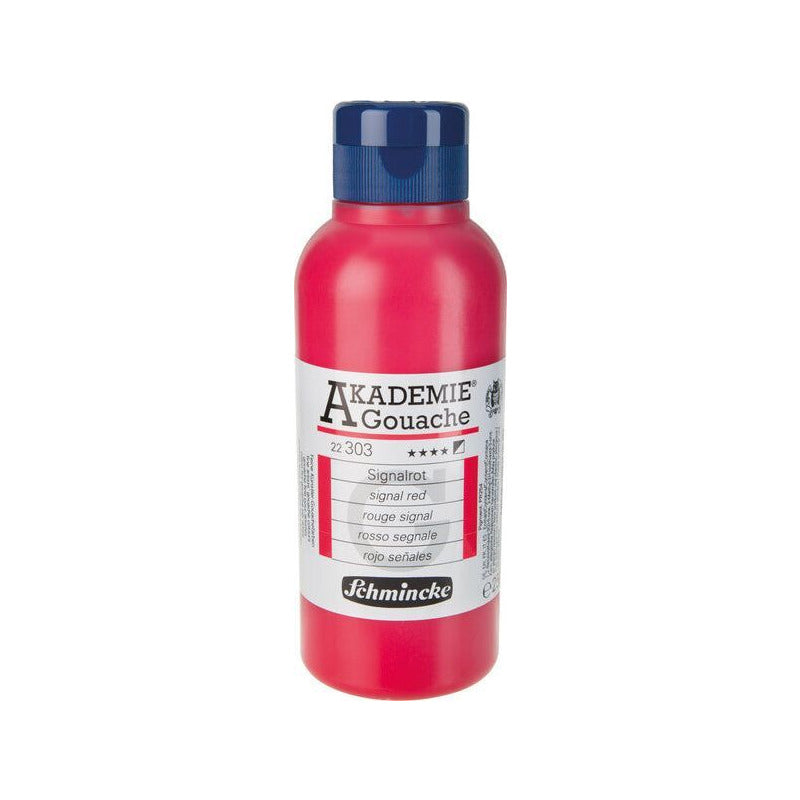 Gouache Paint Schmincke AKADEMIE 250 ml – 303 Signal red