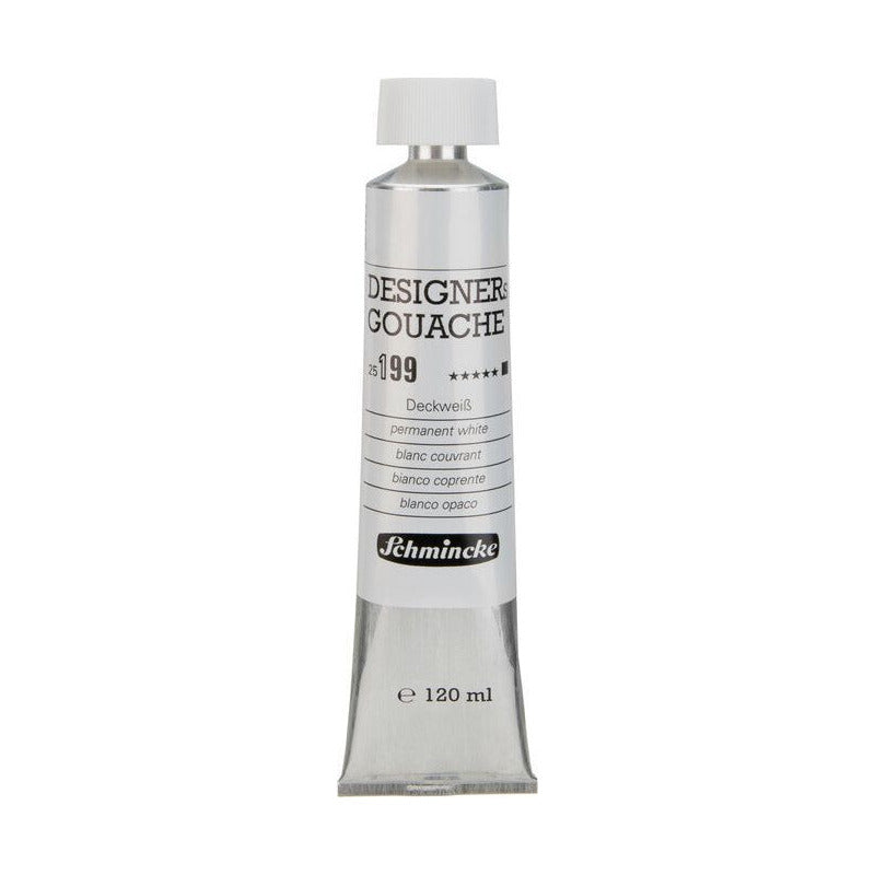 Gouache Paint Schmincke Designers Gouache 120 ml – 199 Opaque White