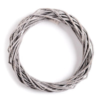 Gray Wicker Wreath | various sizes — image 2