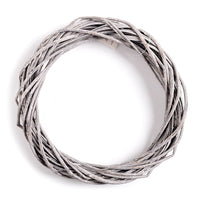 Gray Wicker Wreath | various sizes — image 1
