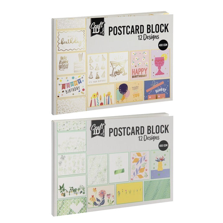 Greeting Card-Making Pad 17.6 x 12.5 cm, 12 Designs | various types — image 3
