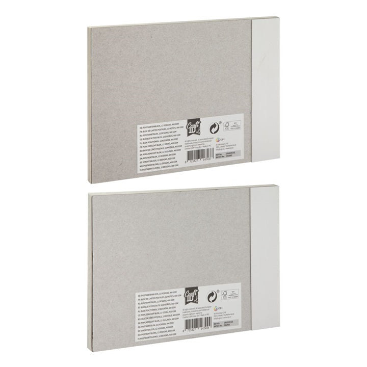 Greeting Card-Making Pad 17.6 x 12.5 cm, 12 Designs | various types — image 4