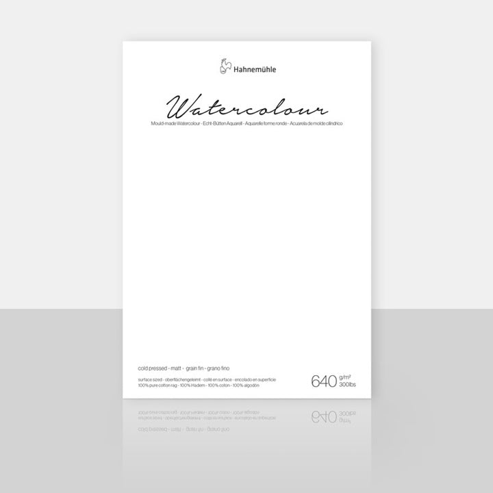 Watercolor Paper Watercolour 640 56 x 76 cm by Hahnemühle – rough