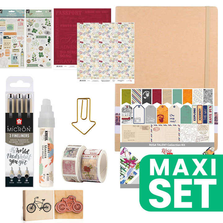Handy Bullet Journal Writing Set for Travelers