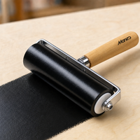 Hard Rubber Printmaking Roller for Linocut and Printing
