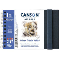Hardcover Sketchbook CANSON Mix Media Art Book 300 g 14 x 21 cm - 56 sheets
