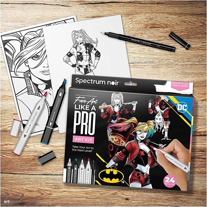 Harley Quinn Illustration Art Set - image 4