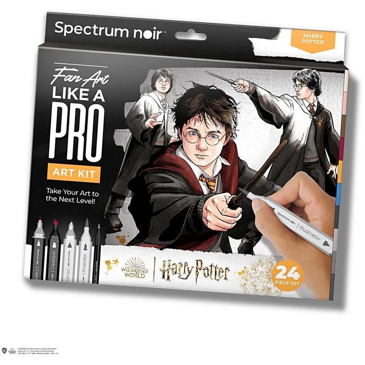Harry Potter Illustration Art Set, image 1