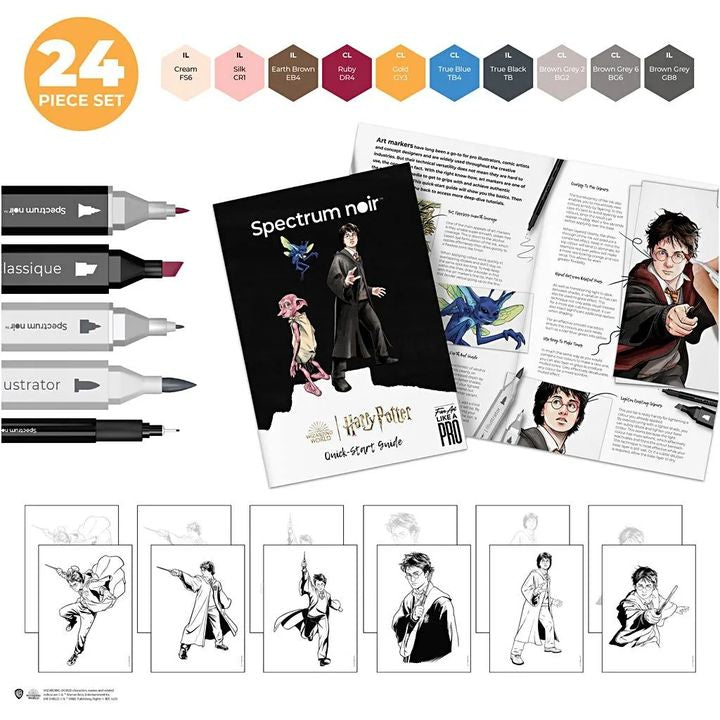 Harry Potter Illustration Art Set, image 2