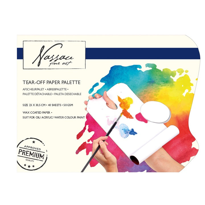 Хартиени палитри Nassau Fine Art  - 40 броя — изображение 1