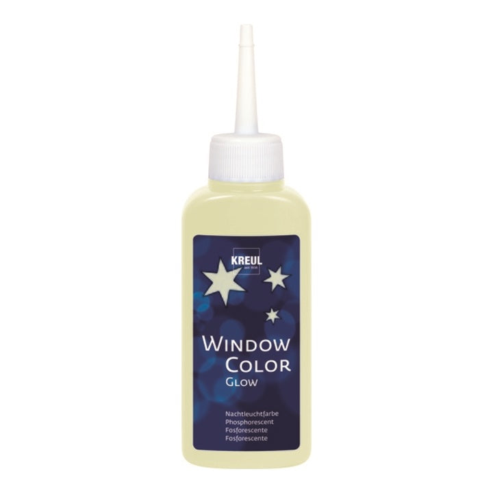Hobby Line Glas Design Window Paint, 80 ml - Yellow