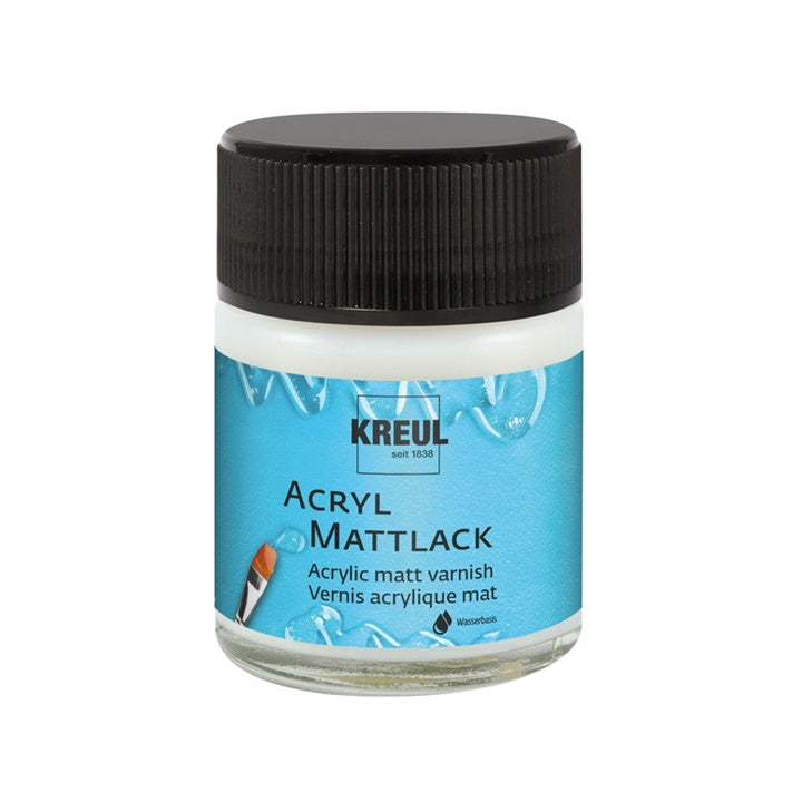 Hobby Line Matte Acrylic Varnish, 50 / 275 ml, Water-Based