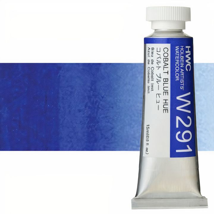 Holbein Artists Professional Watercolors, 15 ml, Blue Shades — image 4