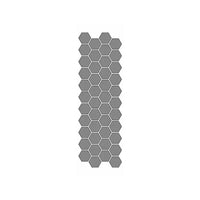 Honeycomb Stencil 13x40 cm