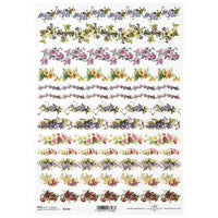 ITD Rice Paper A4 – Floral Pattern
