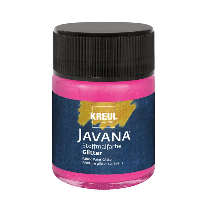 JAVANA Glitter Fabric Paint, 50 ml