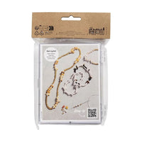 Jewelry-Making Craft Set, Brown-Black Mix