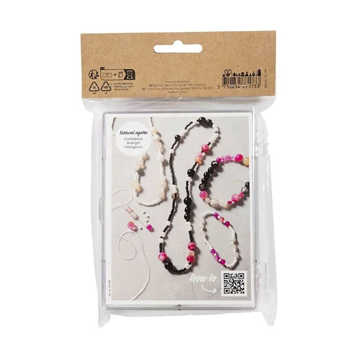 Jewelry-Making Craft Set - Pink Mix