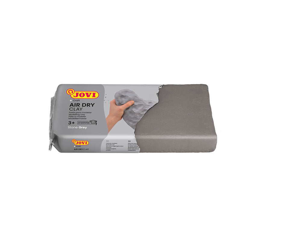 JOVI Air-Drying Modelling Clay 250 g Grey