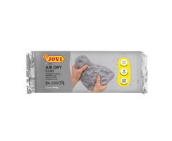 JOVI Air-Drying Modelling Clay 250 g Grey