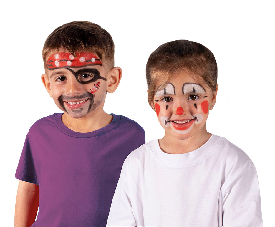 JOVI Face Paint Sticks Set - Red, White & Black - 3 x 5.6 g