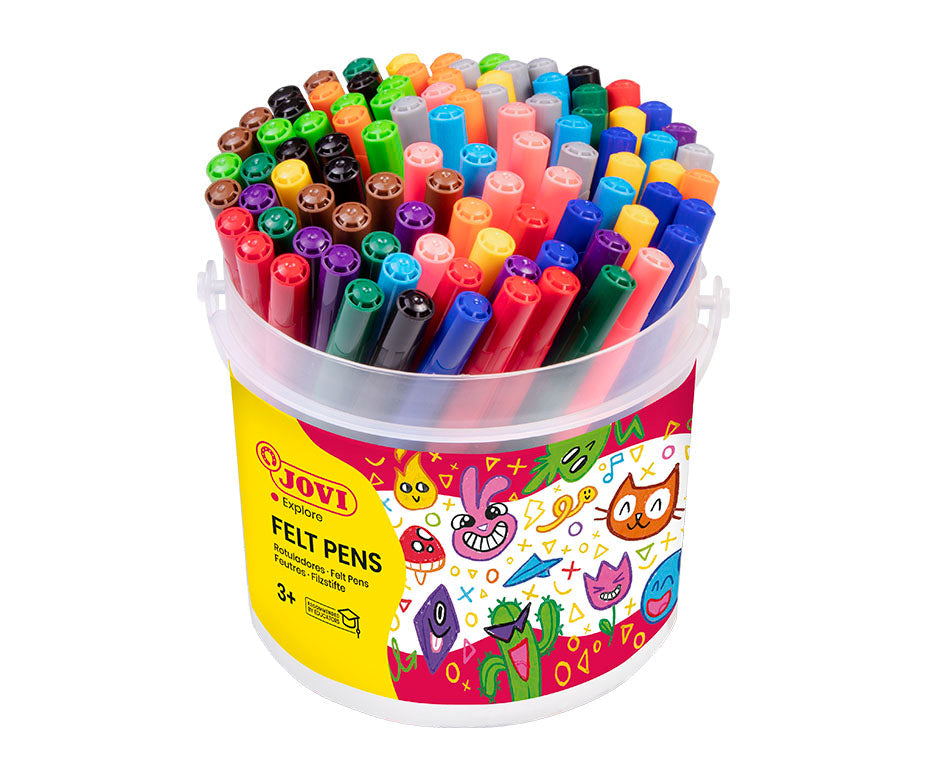 JOVI Fine Washable Markers / set of 96 pcs - 12 colors
