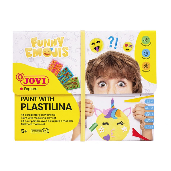 JOVI Funny Emojis Modeling Clay Set