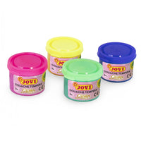 JOVI Glitter Tempera Paints, Set of 4, 4 × 35 ml