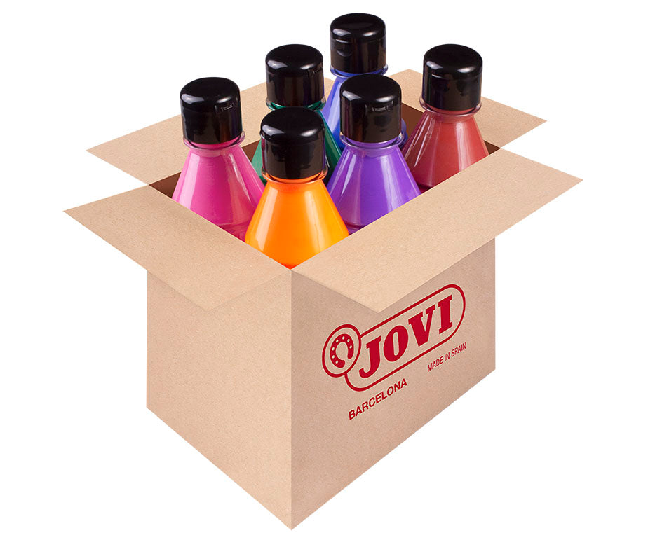 JOVI Jovidecor Acrylic Paint Set, 6 x 250 ml – Variant B