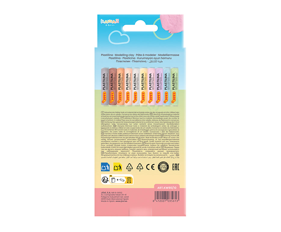 JOVI Kawaii Natural Modeling Clay 10 x 15 g