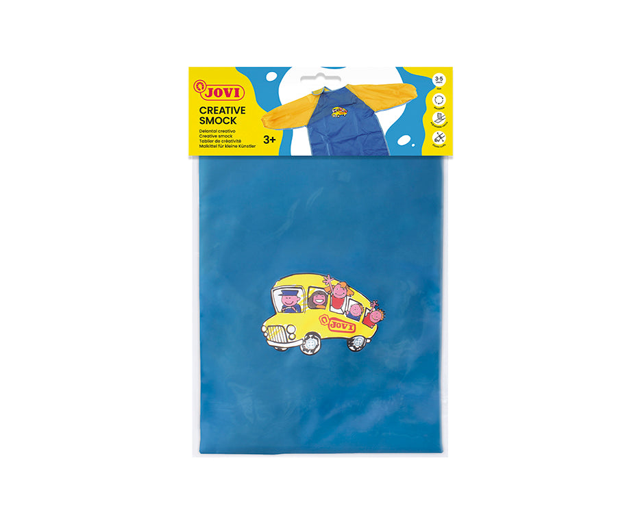 JOVI Kids Painting Apron with Sleeves (3–6 Years)