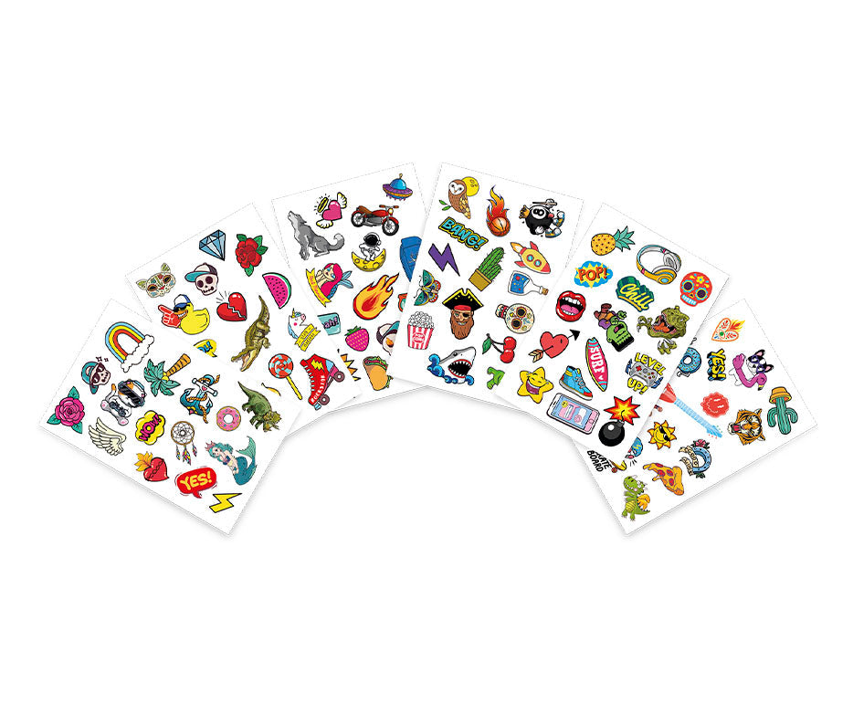 JOVI Kids Temporary Tattoos Display – 24 pcs