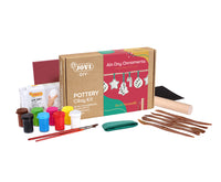 JOVI Kraft Air-Dry Clay Modeling Set 21 pcs Christmas Edition