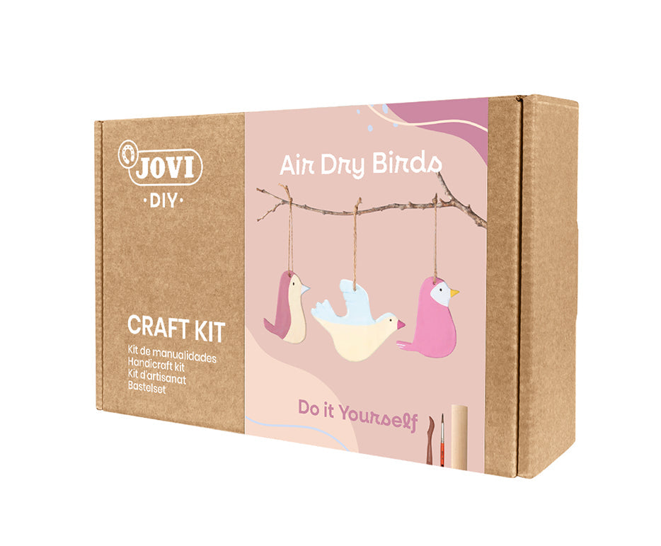 JOVI Kraft Modeling Clay Set Birds - 24 pcs
