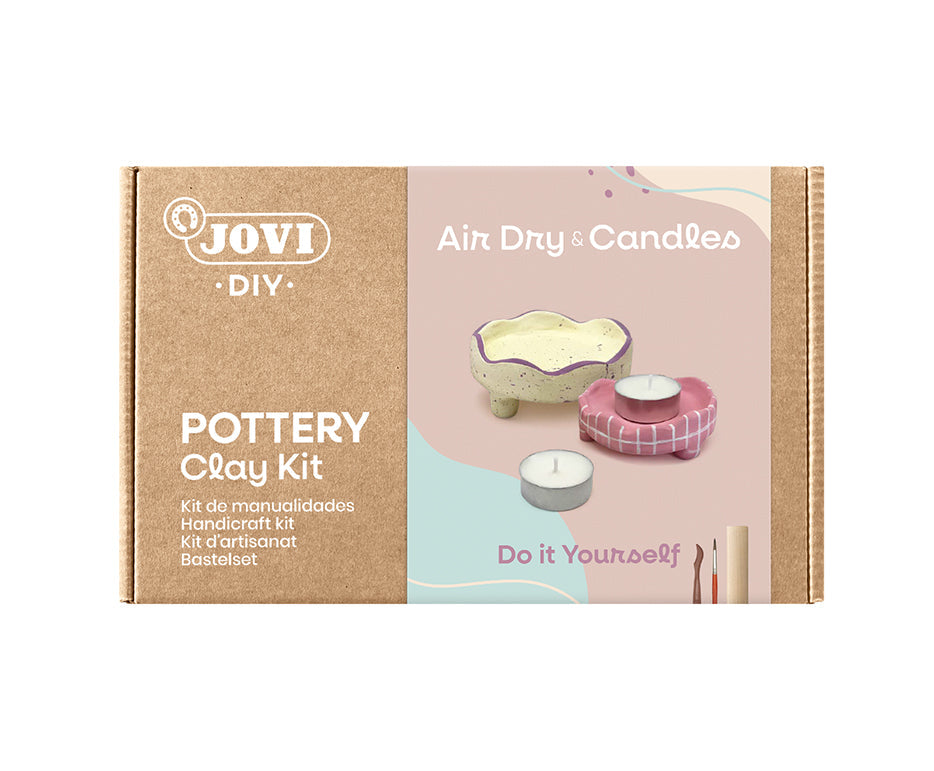 JOVI Kraft Modeling Clay Set Candles – 22 pcs