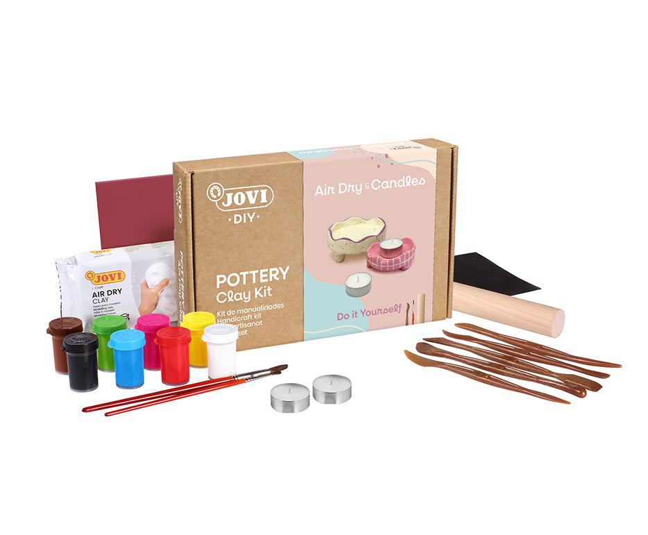 JOVI Kraft Modeling Clay Set Candles – 22 pcs