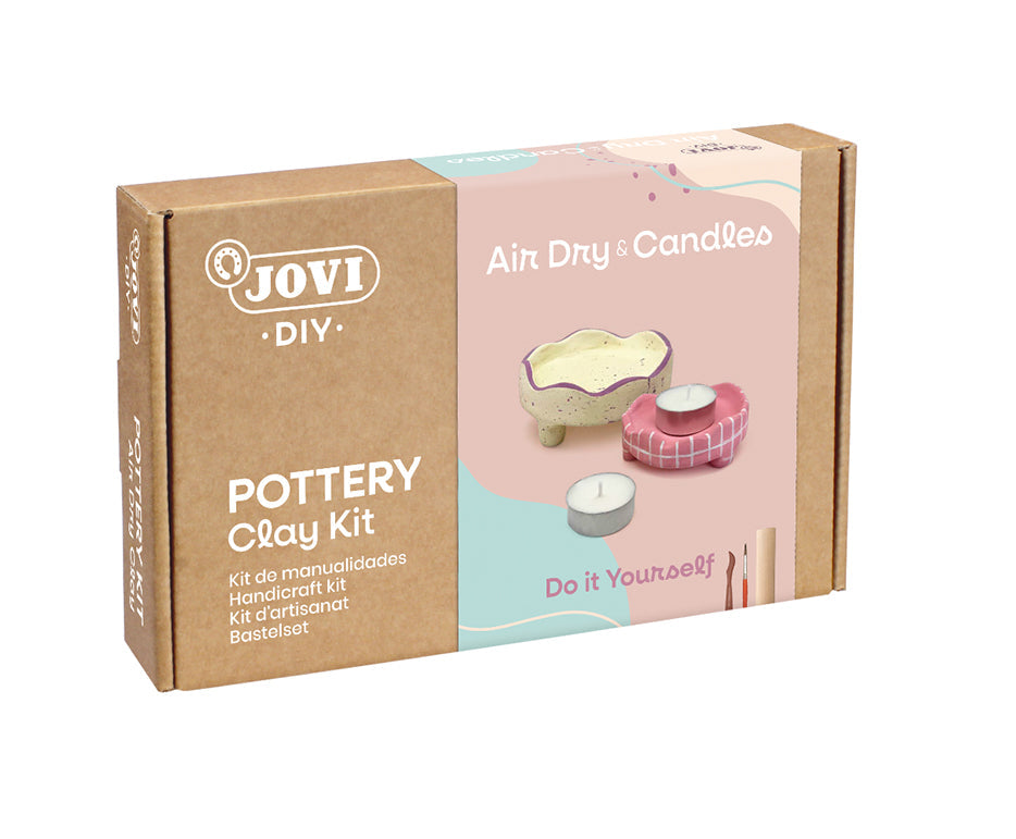 JOVI Kraft Modeling Clay Set Candles – 22 pcs