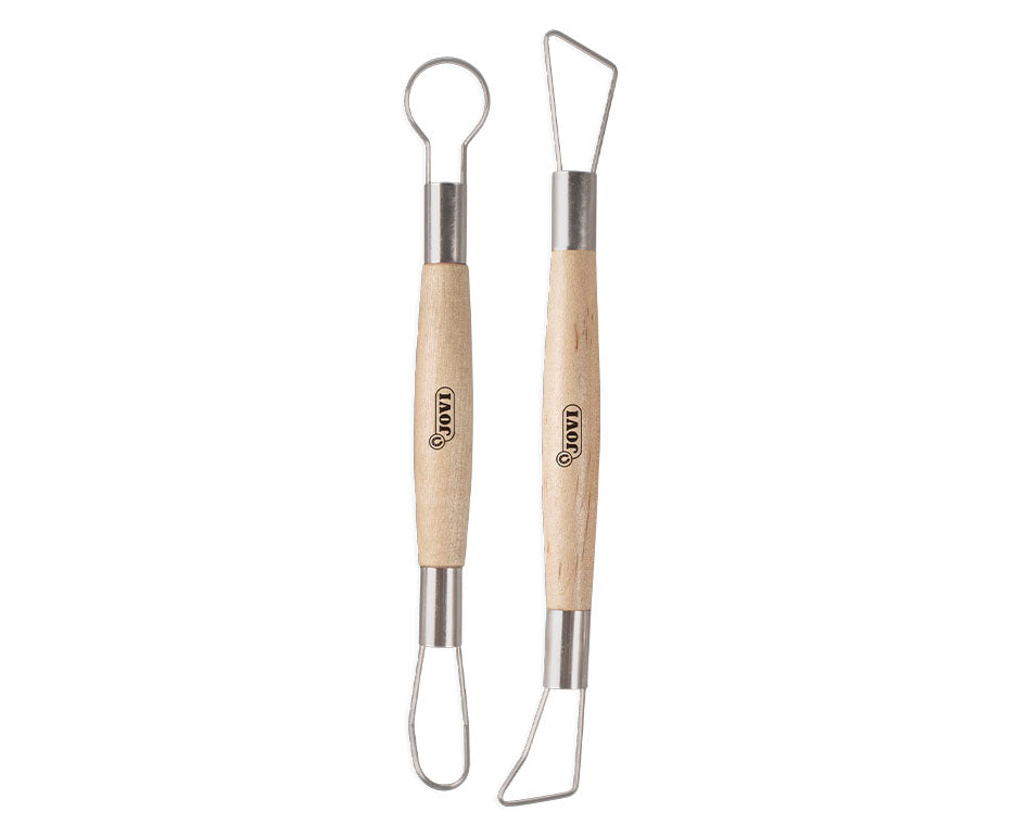 JOVI Kraft Wooden Modeling Tools Set of 2