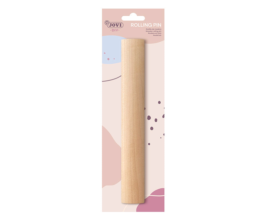 JOVI Kraft Wooden Rolling Pin for Modeling