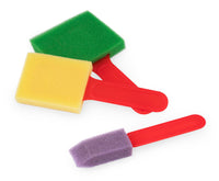 JOVI Large Foam Brushes - 3 pcs